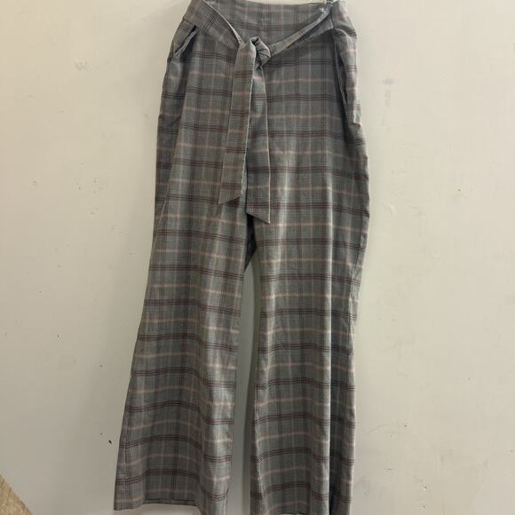 ANTONIO MELANI Pants - Antonio Melani Plaid Wide Leg Dress Pants 14